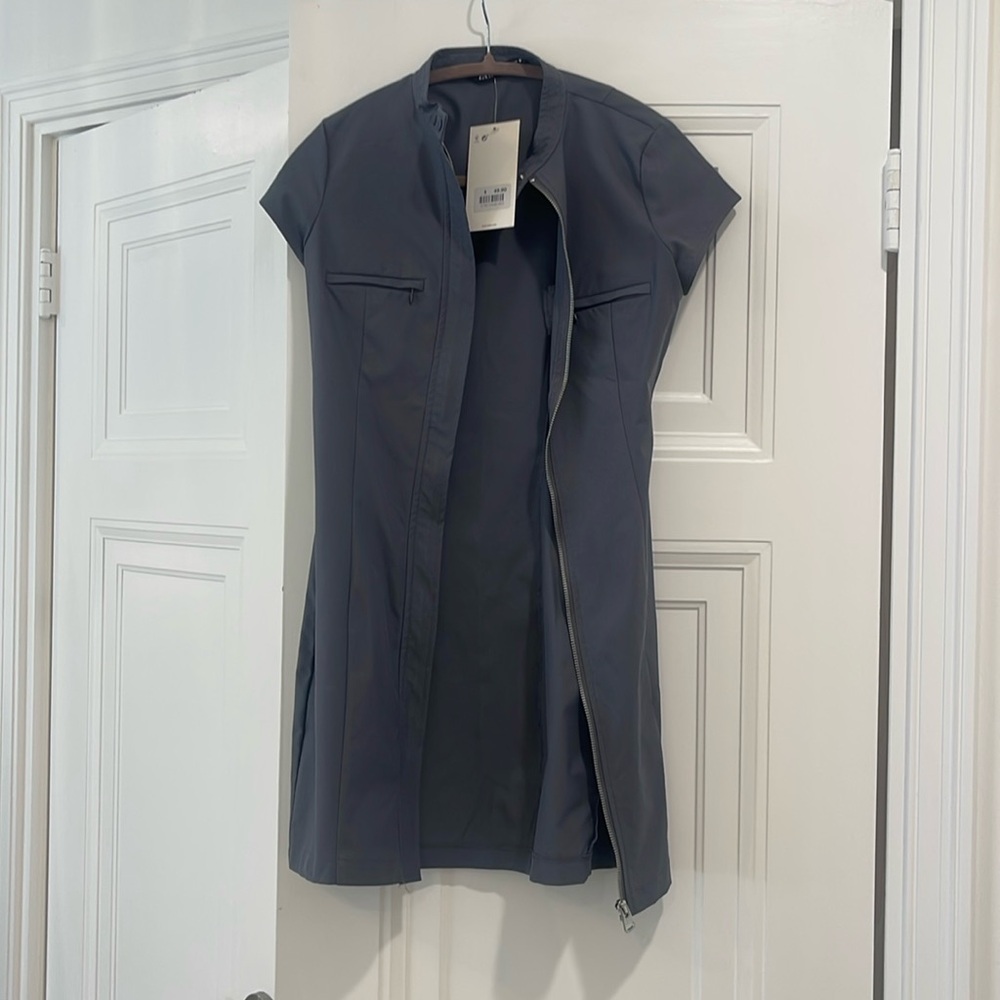 Zara pocket mini dress